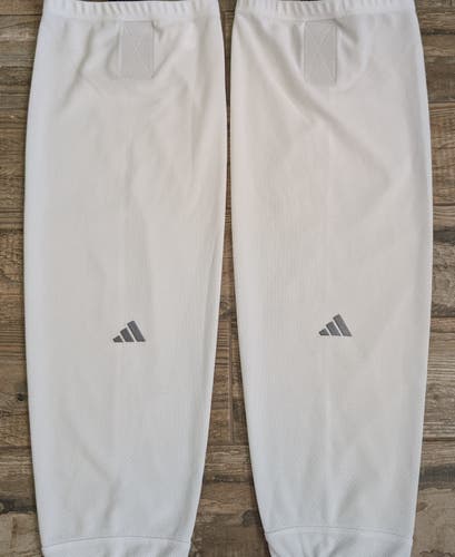 Adidas Senior White XL Hockey Socks