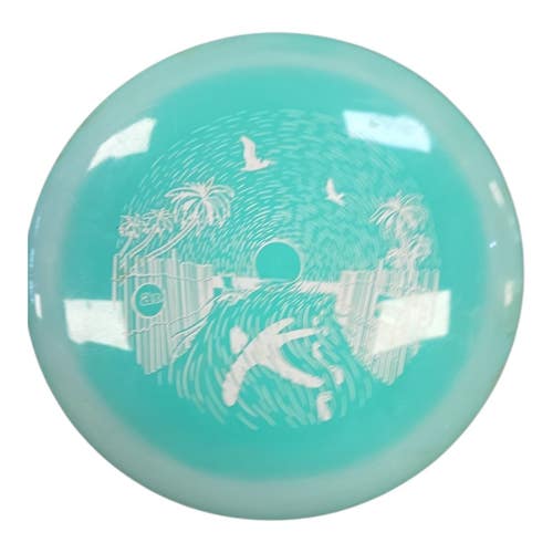 Used Innova HALO STAR SIDEWINDER Disc Golf Driver Turquoise 157g 11450-S000525680