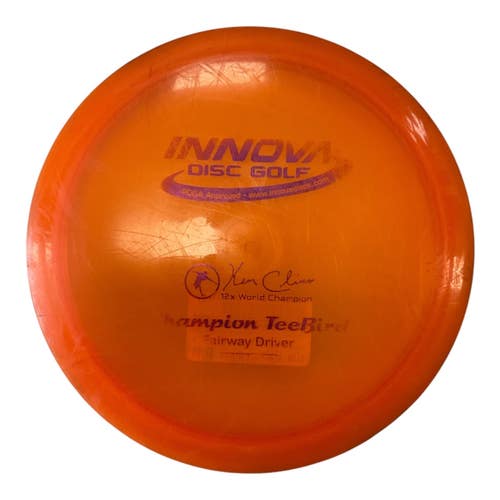 Used Innova CHAMP TEEBIRD Disc Golf Driver Orange 171g 11450-S000524871