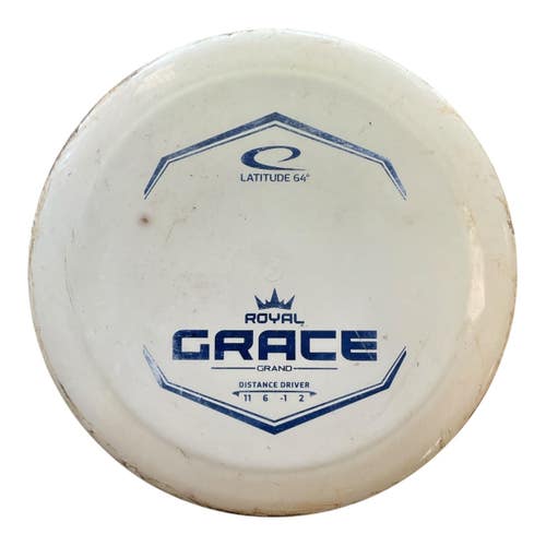 Used Latitude 64 ROYAL GRAND GRACE Disc Golf Driver White 173g 11450-S000524837