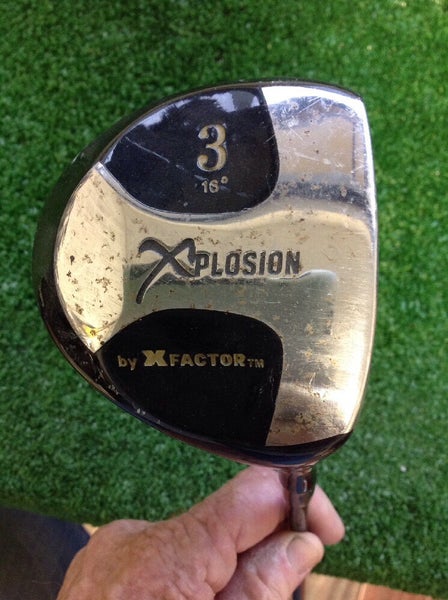 X Factor Xplosion Fairway 16* 3 Wood Regular Graphite Shaft