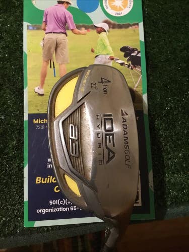 Adams Ladies Idea Hybrid a3 Boxer 4 Hybrid 22* Iron Graphite Shaft