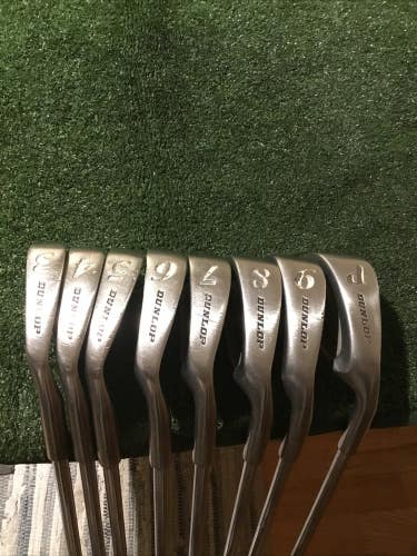 Dunlop Red Max Irons Set 3-PW Stiff MicroTaper Steel Shafts