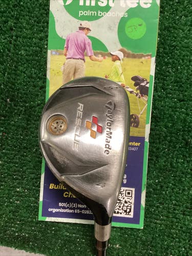 TaylorMade Rescue 22* 4 Hybrid Senior M Flex Graphite Shaft Right Handed