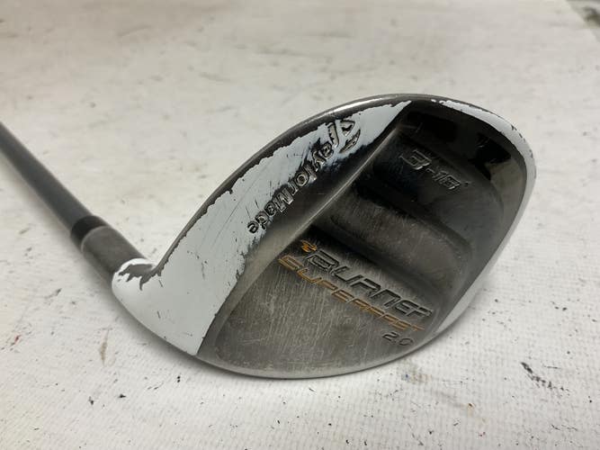 Used Taylormade BURNER SUPERFAST 2.0 RESCUE Mens Hybrid Club RH 3 Hybrid 11855-S000212076