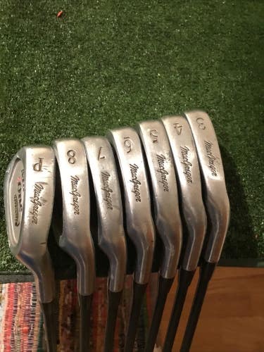 MacGregor Mac One Oversize 3-PW Irons Set (No 9) Medium Firm Graphite Shafts