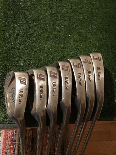 Wilson ProStaff Jumbo Giant Sweet Spot Irons Set 3-PW No 7 Regular Steel Shafts