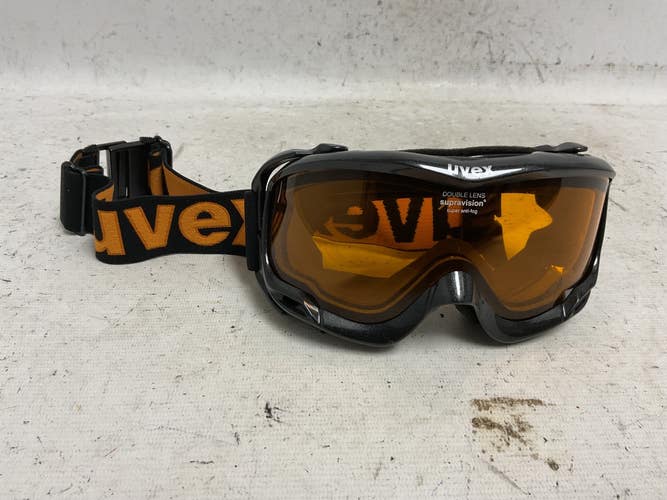 Used UVEX Snow Goggles Adult Black 11855-S000212120
