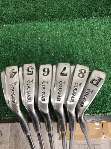 Cougar Turtle Back 4-PW Irons Set Regular Steel Shafts (no 9)