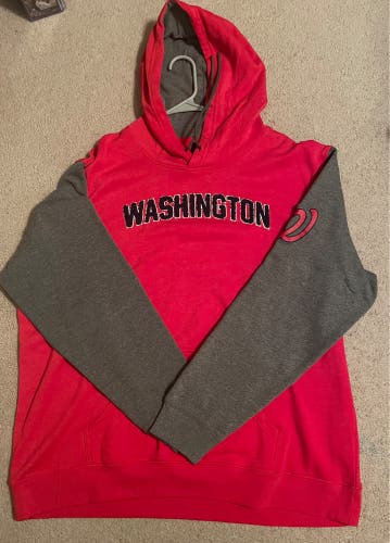 XXL Majestic Washington Nationals Hoodie Sweatshirt New!