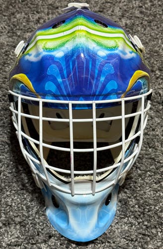 Star Wars Yoda Junior Bauer Inline Goalie Mask