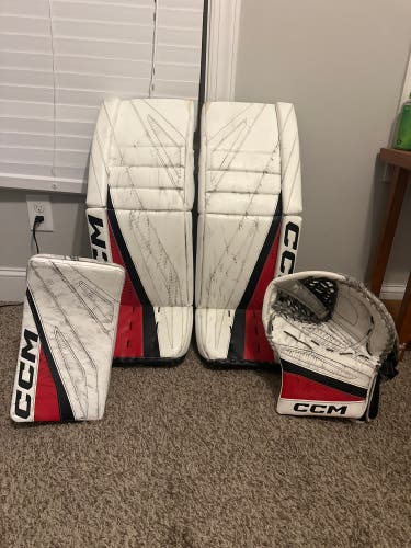 33+1.5 2025 CCM Extreme Flex 7 Pro Regular Goalie Full Set (Used)