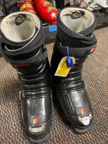 Raichle Triflex TF5 Alpine Ski Boots Black Good Mondopoint 27