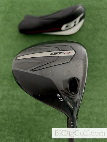 Titleist GT2 8.0 Driver w Headcover / Extra Stiff