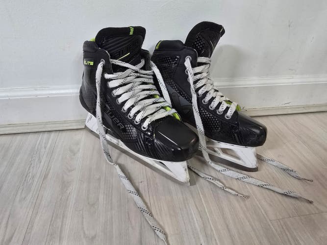2025 Bauer Elite Hockey Goalie Skates Regular Width 8.5 (Used)