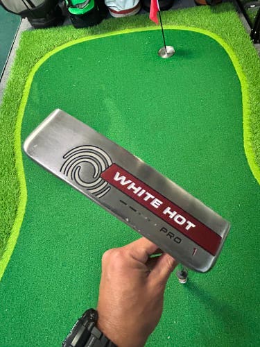 Men's 2013 Odyssey White Hot Pro #1 Blade Right Handed Putter Steel (Used)