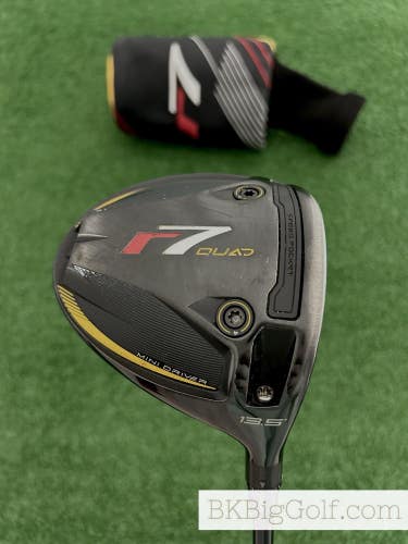 Taylormade R7 Quad 13.5 Degree Mini Driver w Headcover / Extra Stiff