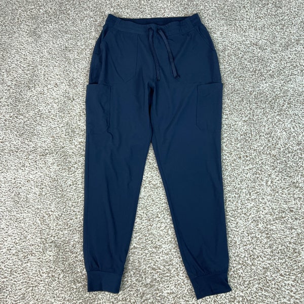 Carhartt Scrub Pants Womens Medium Navy Blue Jogger Cargo Workwear Nurse Medical