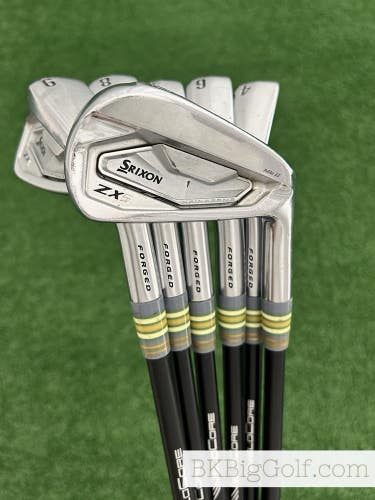 Srixon ZX5 Mkii Forged Iron Set 4-9 / Fujikura Axiom Velocore 125 Extra Stiff