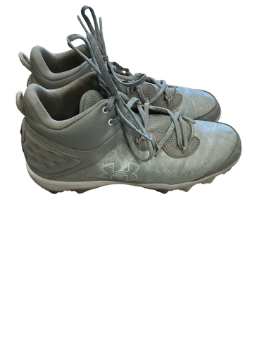Under Armour Adult FB Cleats Grey Senior 9.5 11859-S000034786