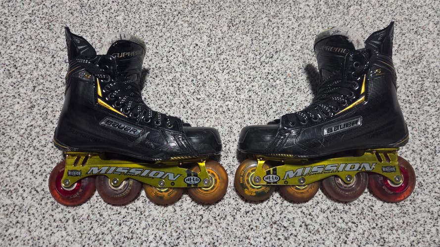 Bauer Supreme 2s Inline Hockey Skates Used