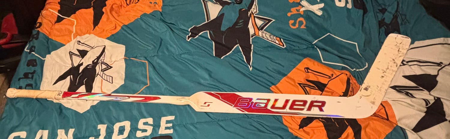 Custom Bauer Fuse Goalie Stick 26" Paddle (Lightly used)