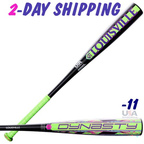 BRAND NEW | 2027 Louisvillle Slugger DYNASTY USA 26" / 15 oz Youth Baseball Bat 2-5/8" | FAST SHIP