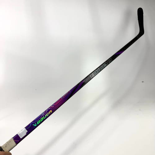 Repaired Left Handed Purple Bauer Tracer - Unknown Flex P90t Curve - #QQ654
