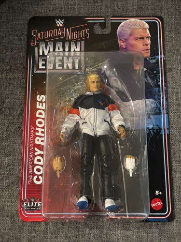 Cody Rhodes WWE Saturday Night’s Main Event Series 2 Action Figure Brand New