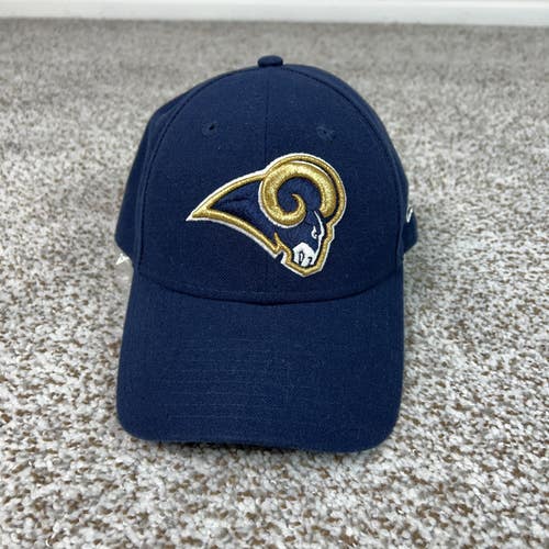 St Louis Rams Hat Mens One Size Blue New Era NFL Football Adjustable Cap Dad