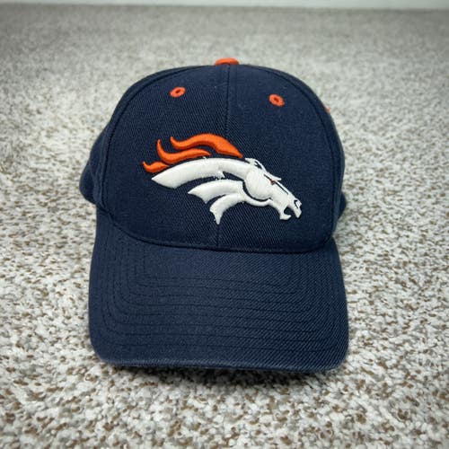 Vintage Denver Broncos Hat Men One Size Navy Logo Athletic Snapback NFL Cap Logo