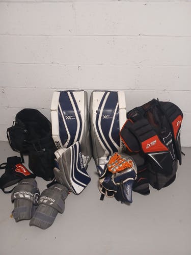 35" Regular Goalie Full Set (Used)