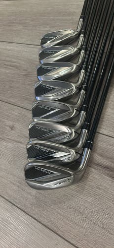 Men's 2022 TaylorMade Stealth Left Hand Iron Set Regular Flex Graphite Shaft (Used) 5-SW