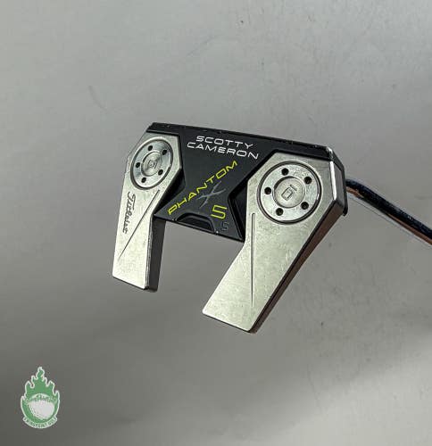 RH 2019 Titleist Scotty Cameron Phantom X 5.5 Mallet 35" Putter Steel Golf Club