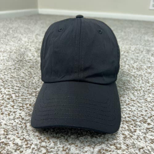Athleta Hat Womens One Size Black Strapback Baseball Cap Running Gym Yoga Sport