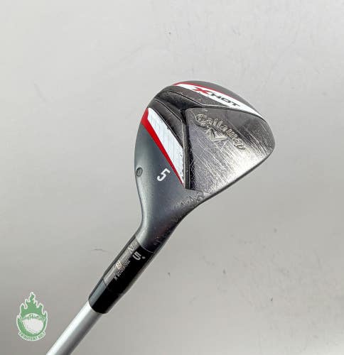 Used Right Handed Callaway X Hot 5 Hybrid 25* 65g Regular Graphite Golf Club