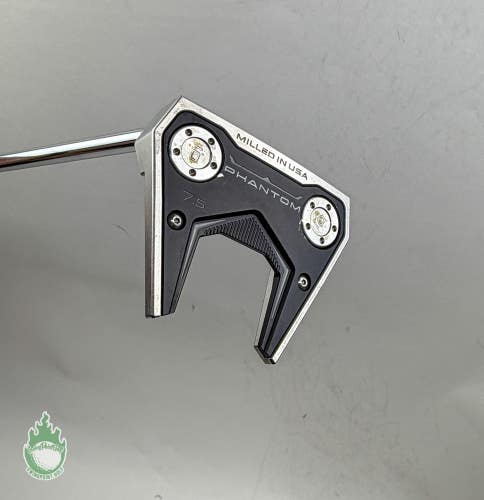 Used LH Titleist Scotty Cameron Phantom 7.5 Mallet 34" Putter Steel Golf Club