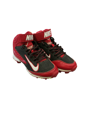 Used Nike HURACHE BB/SB Cleats Red Junior 01 11859-S000034750