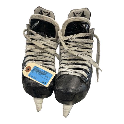 Used Bauer Elite LE Junior Ice Hockey Skates Black Junior 04.5 (Size 4.5) 11735-S000371111