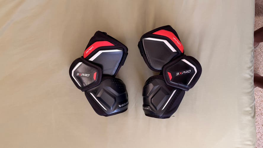 Senior Small Bauer Vapor 3X Elbow Pads (Used)