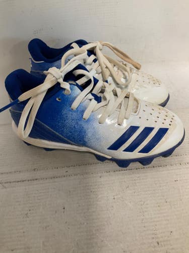 Used Adidas 3 STRIPE BB/SB Cleats Royal Blue Youth 12.0 11823-S000042723