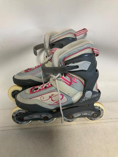 Used K2 ATHENA Senior Rec Fitness Skates Grey Senior 7.5 11823-S000042711