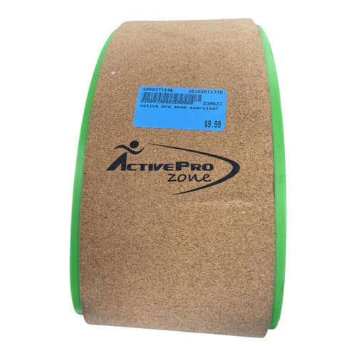 Used ActivePro Zone Cork Yoga Wheel Green (Exercise Accessory) 11735-S000371146