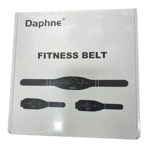 Used Daphne SM3065 Fitness Belt Ab Toning Belt Flex/Core Trainer Black (In Box) 11735-S000371152