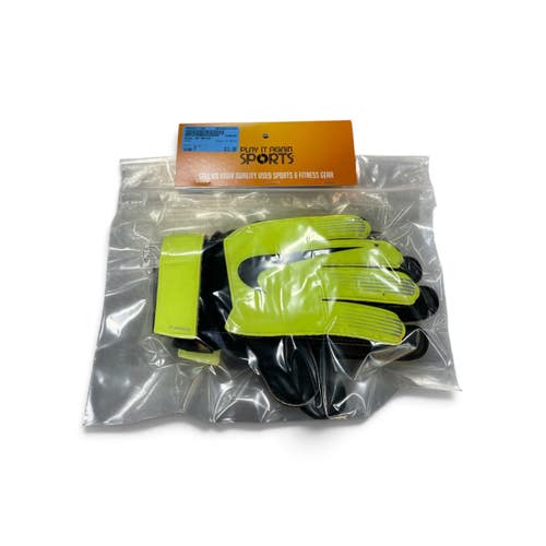 Used Nike Jr Match Youth Soccer Goalie Gloves Yellow Size 7 11735-S000371166