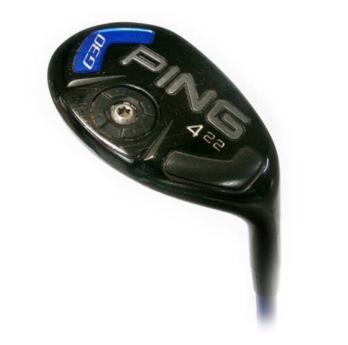 Ping G30 22* 4 Hybrid/Rescue Graphite TFC-419 Regular Flex