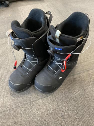 Used Burton MOTO BOA Mens Snowboard Boots Black Senior 14 11614-S000246618