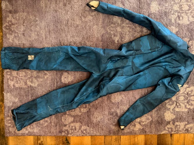 Aspire FIS Certified Ski Racing Speed Suit – Blue Camo – CS 2015