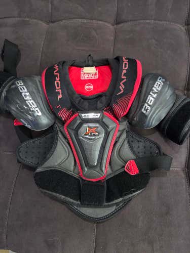 Large Junior Bauer Vapor 1X Lite Shoulder Pads (Used)