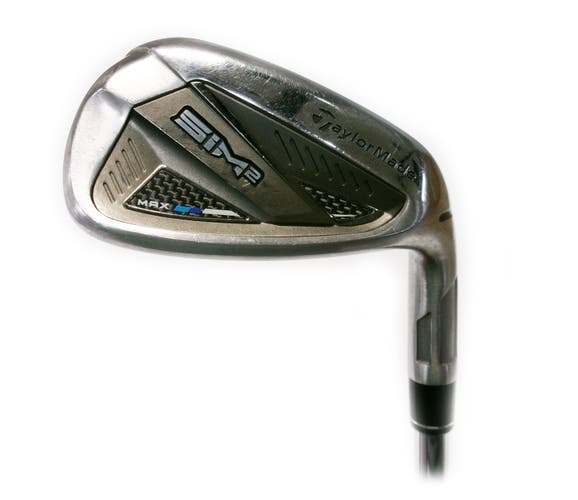 TaylorMade Sim2 Max Single Pitching Wedge Steel KBS Max MT 85 Regular Flex